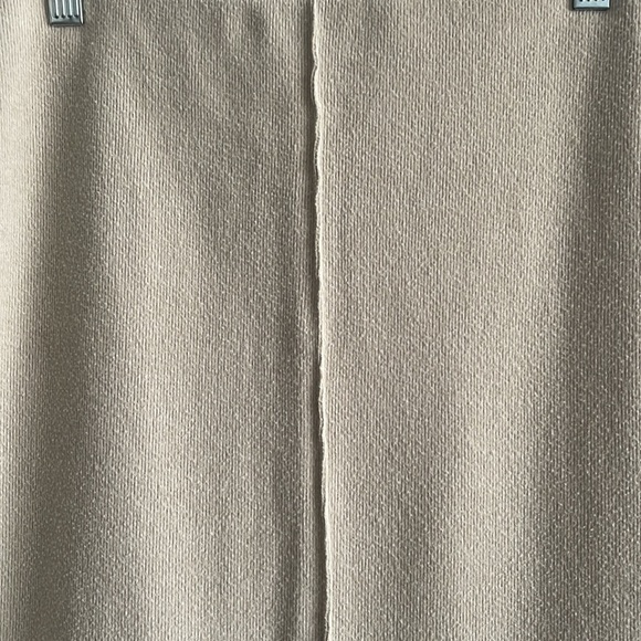 Zara Beige Midi Skirt Size Medium - Picture 2 of 5